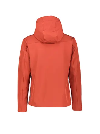 MERU | Giacca softshell da uomo Toulouse con cappuccio | braun